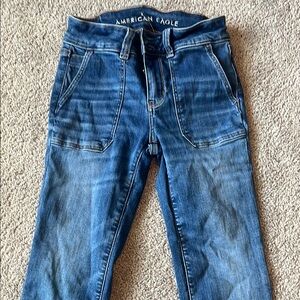 American Eagle Outfitters Artist Crop Jeans